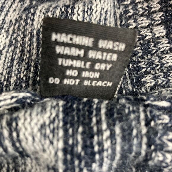 Koman Men’s Grey/Black Striped Pullover/Sweater Size 2XL - Picture 6 of 7